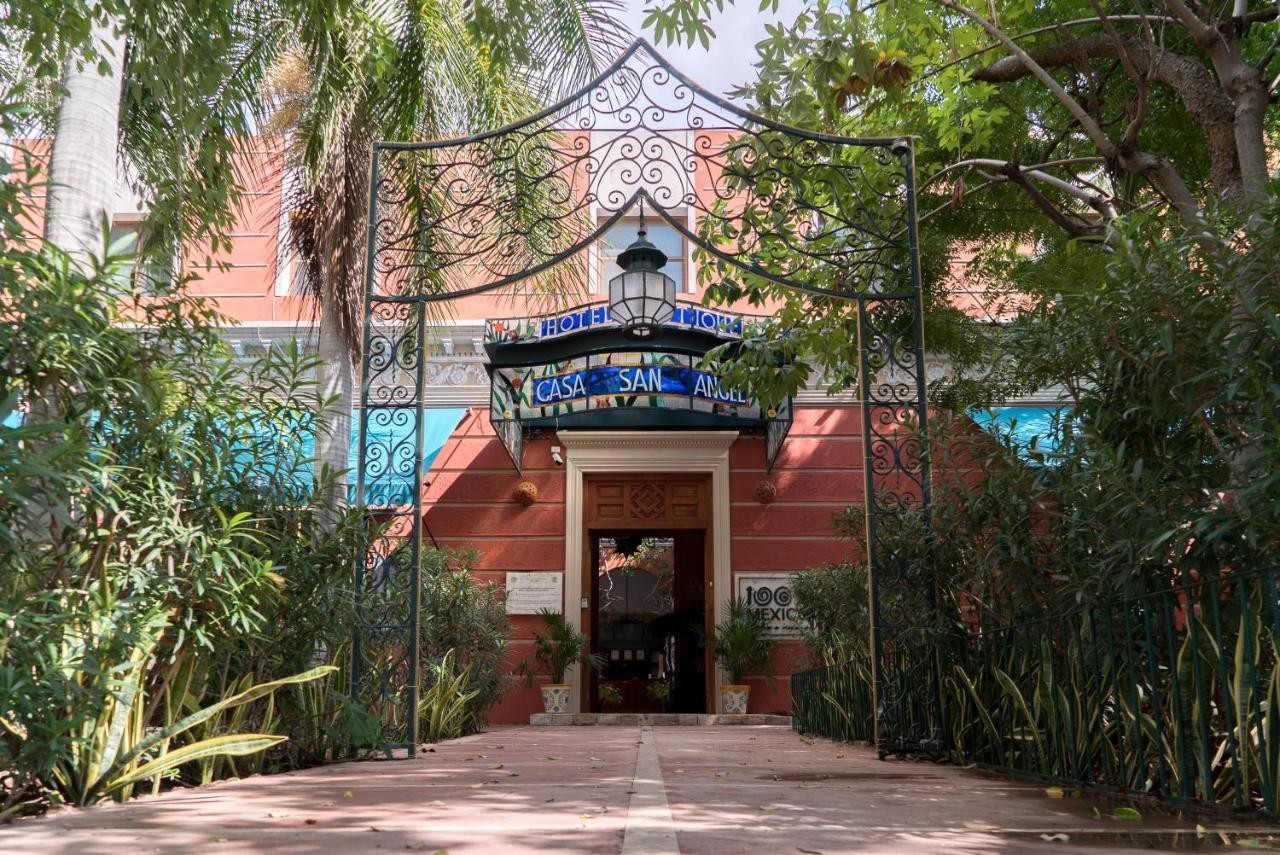 Hotel Boutique Casa San Angel (Adults Only) Мерида Экстерьер фото