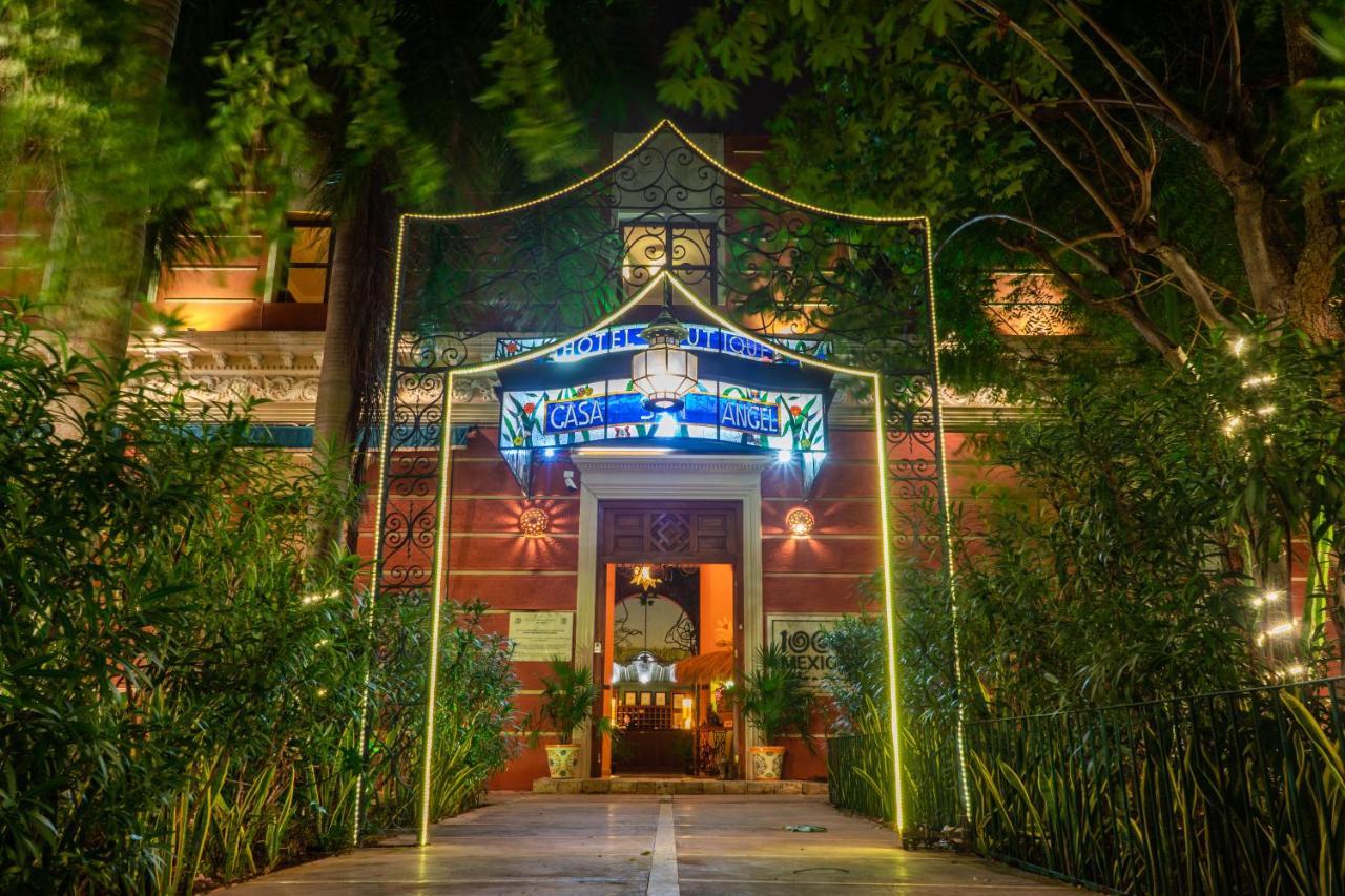 Hotel Boutique Casa San Angel (Adults Only) Мерида Экстерьер фото